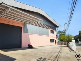 ให้เช่าโกดัง โรงงาน พร้อมออฟฟิศในตัว ขอใบร.ง.ได้ รถใหญ่เข้าออกสะด