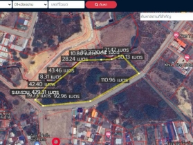 ขายที่ดิน 6 ไร่ 3 งาน 66.3 ตารางวา ที่ดินตัดแบ่งขายได้ น่าน  ที่ต