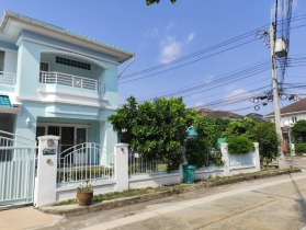 ขายบ้านเดี่ยว2ชั้น 89 ตร.วา ทำเลดีมาก หลังริม ถนนเมน อ.เมือง นนทบ