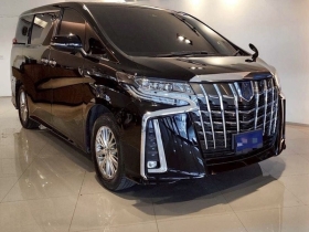 ขายรถ Toyota Alphard 2.5 Hybrid SRC รถนำเข้า สีดำ ปี 2022